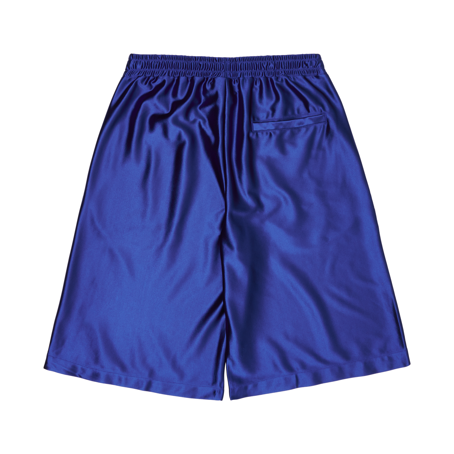 QRT SATIN SHORTS (NAVY)