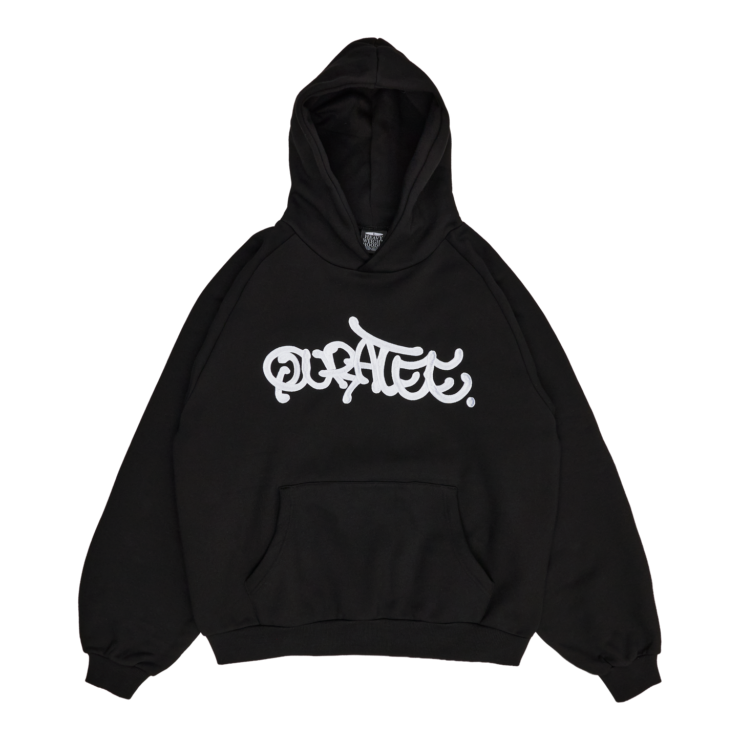BIG GRAFF TYPE HOODIE (BLACK)