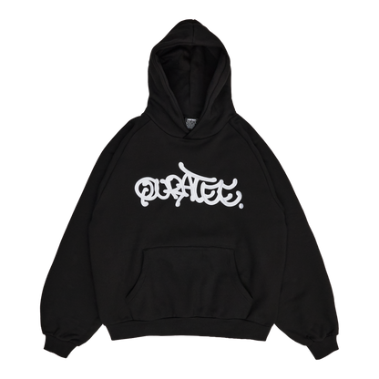 BIG GRAFF TYPE HOODIE (BLACK)