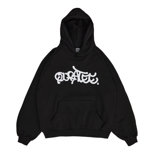 BIG GRAFF TYPE HOODIE (BLACK)