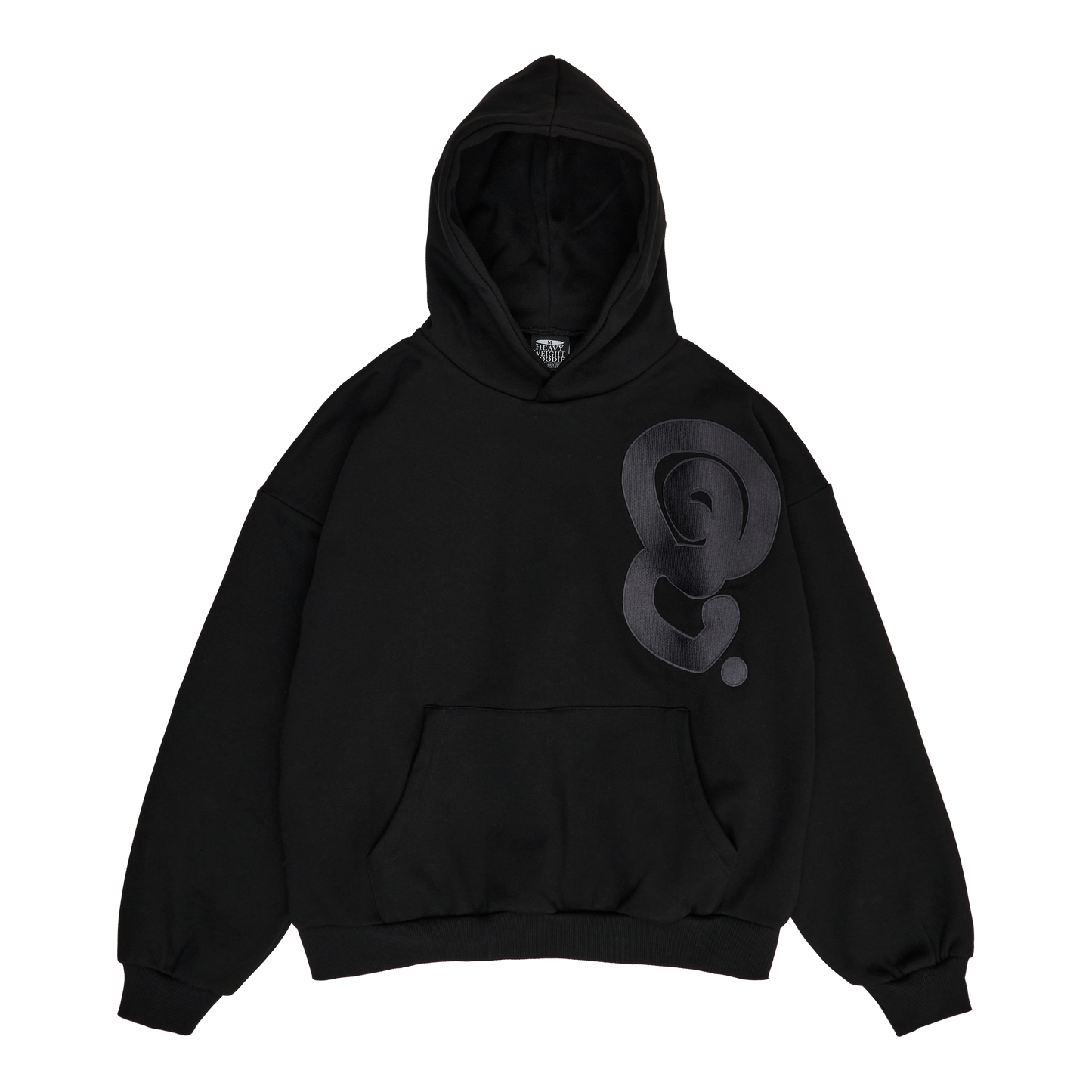 ANTHRACITE LOGO HOODIE (HOODIE)