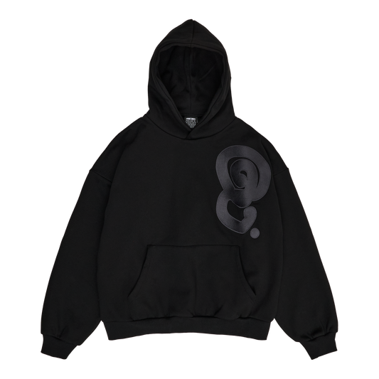ANTHRACITE LOGO HOODIE (HOODIE)