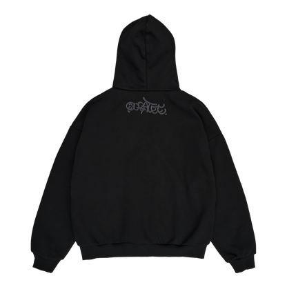 ANTHRACITE LOGO HOODIE (HOODIE)