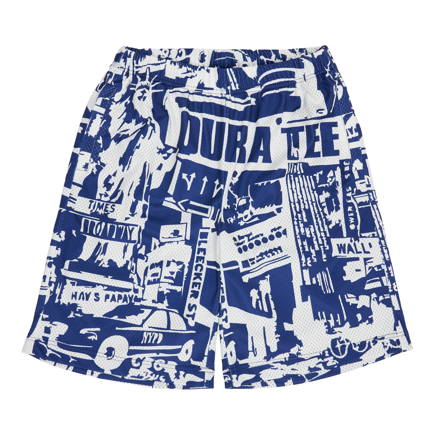 NYC SOUVENIR MESH SHORTS (NAVY/WHITE)