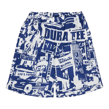 NYC SOUVENIR MESH SHORTS (NAVY/WHITE)