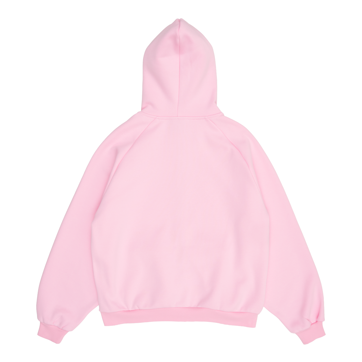 GRAFF TYPE RAGLAN ZIP HOODIE (PINK)