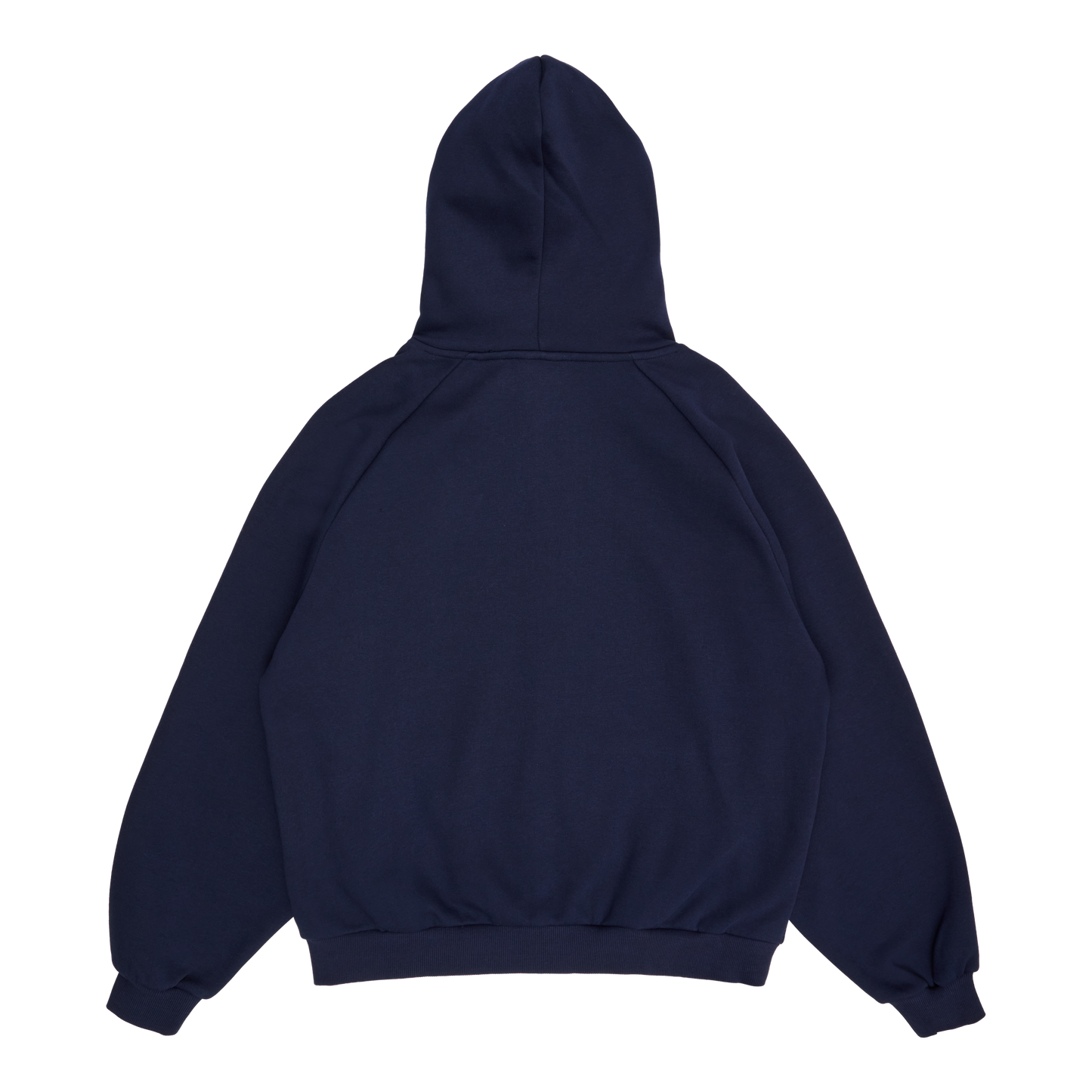 GRAFF TYPE RAGLAN ZIP HOODIE (NAVY)