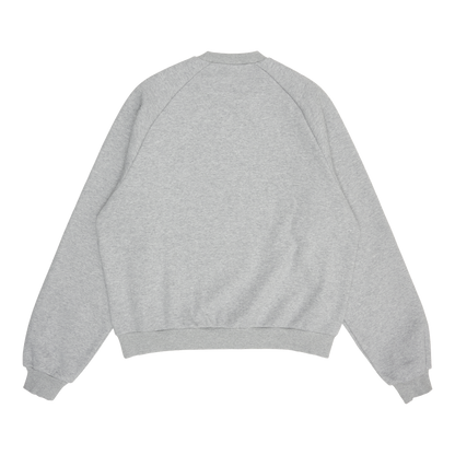 GRAFF TYPE RAGLAN CREWNECK (GREY)