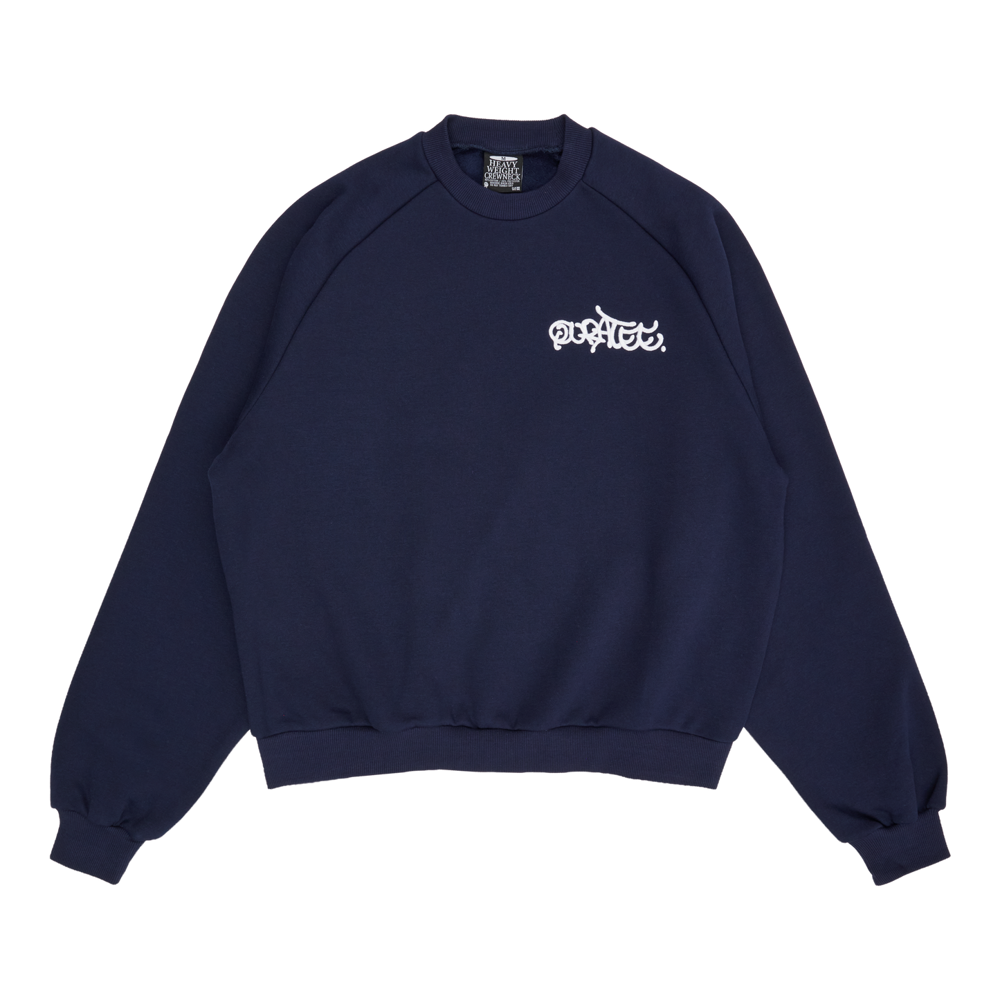 GRAFF TYPE RAGLAN CREWNECK (NAVY)