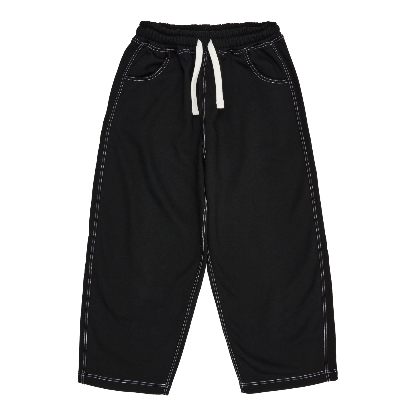 HEAVY STITCH JOGGERS (BLACK)
