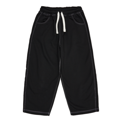 HEAVY STITCH JOGGERS (BLACK)