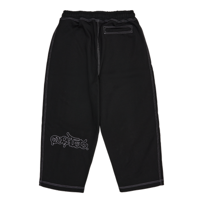 HEAVY STITCH JOGGERS (BLACK)