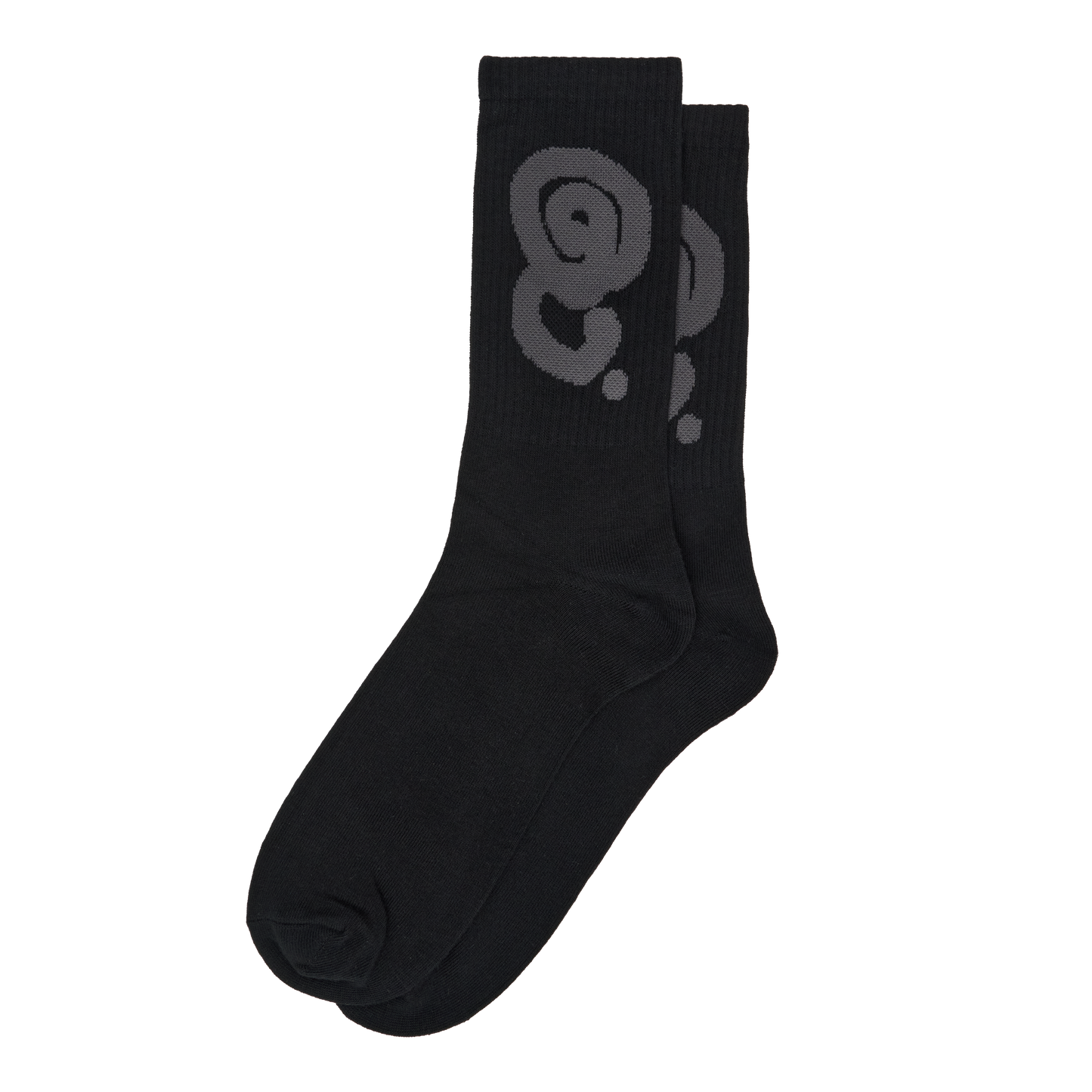 BLACK LOGO SOCKS